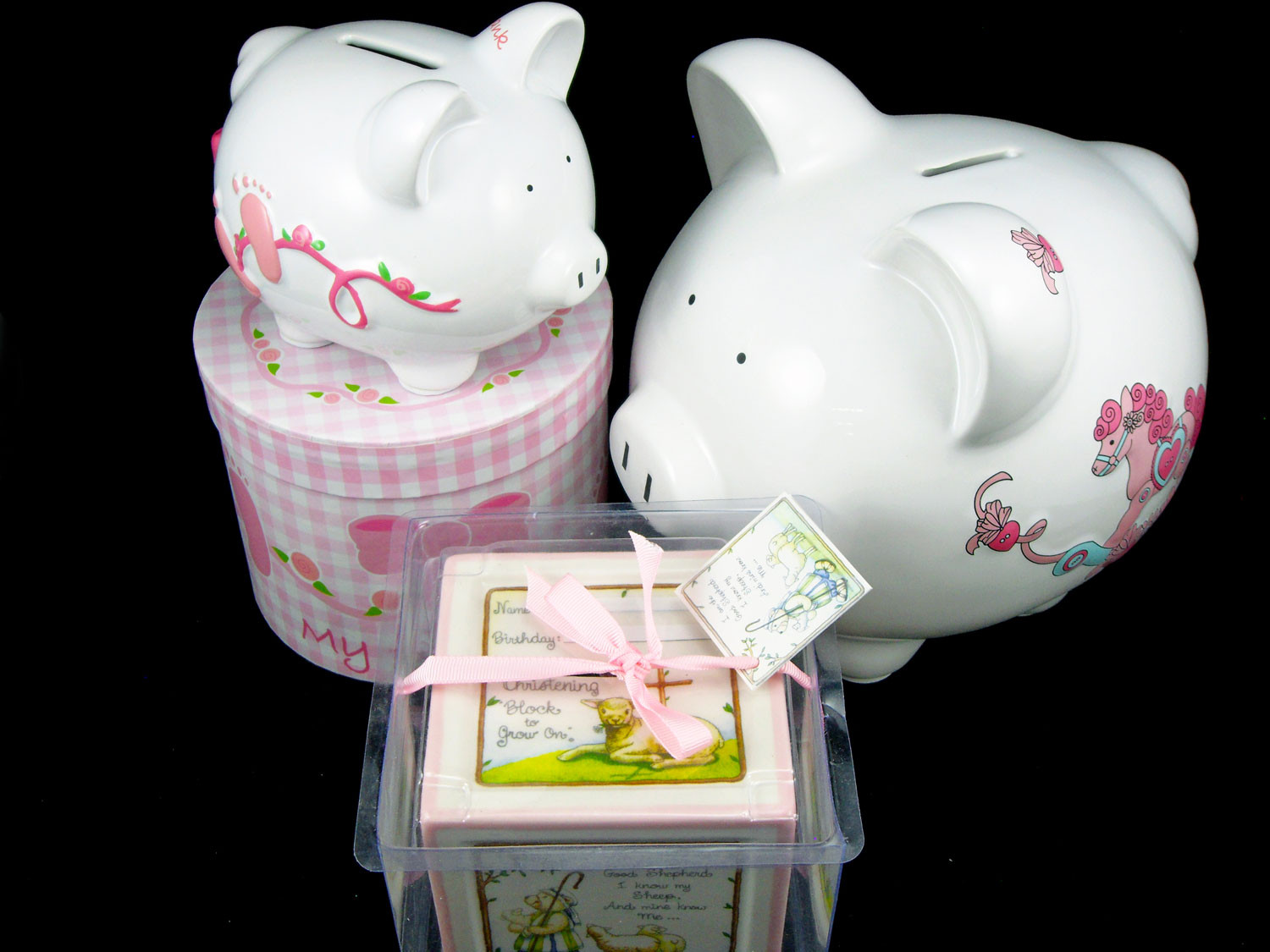 Special Baby Gifts
 Piggy Banks Make Practical And Adorable Personalized Baby