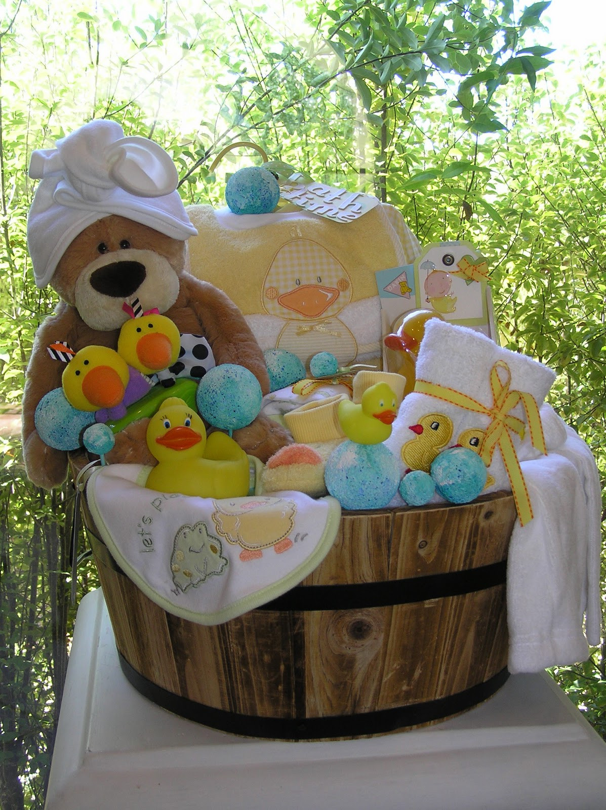 Special Gifts For Baby Shower
 White Horse Relics Unique Themed Baby Gift Baskets