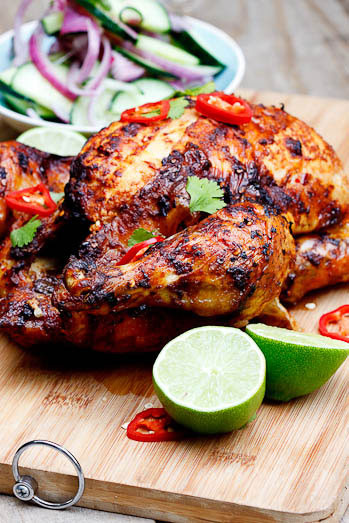 Spicy Indian Chicken Recipes
 Indian spiced Roast Chicken Simply Delicious
