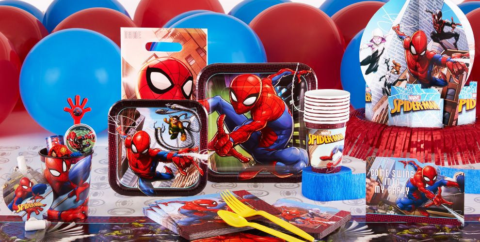 Spiderman Birthday Decorations
 Spiderman Party Supplies Spiderman Birthday Ideas