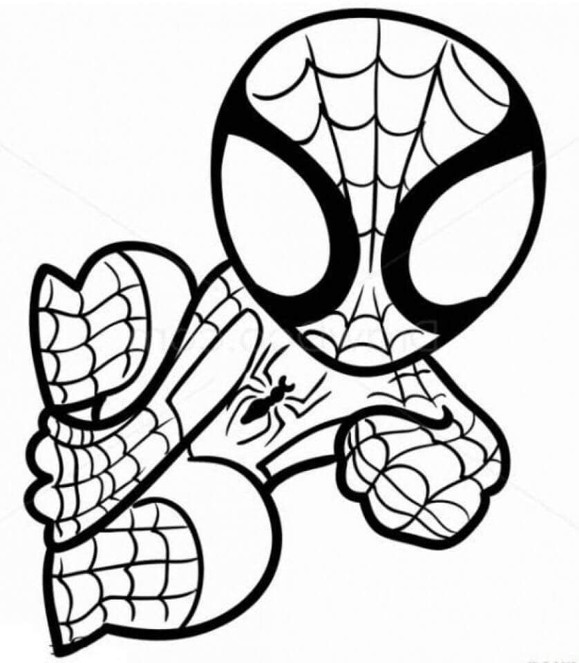Spiderman Coloring Pages Printable
 Spider Man Coloring Page