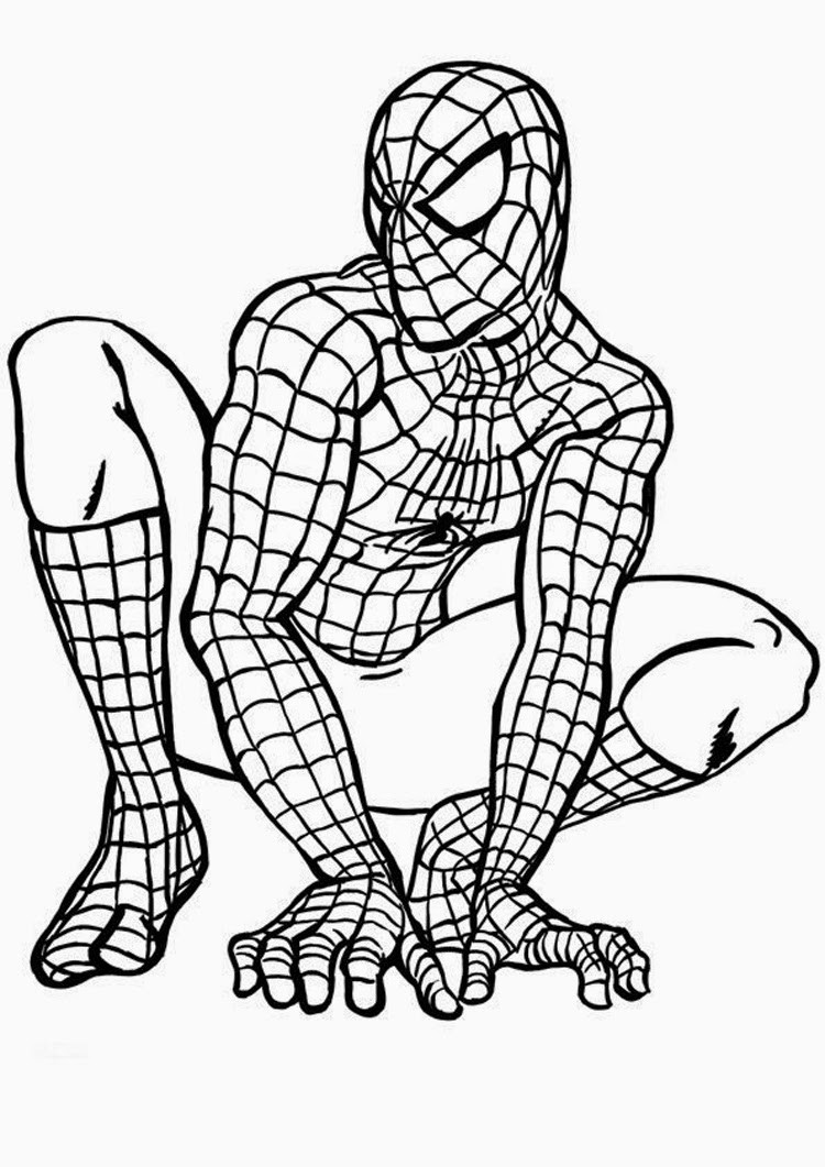Spiderman Coloring Pages Printable
 Coloring Pages Spiderman Free Printable Coloring Pages