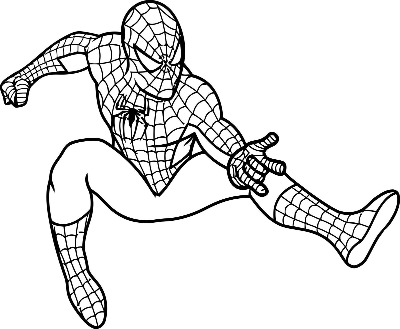 Spiderman Coloring Pages Printable
 Free Printable Spiderman Coloring Pages For Kids