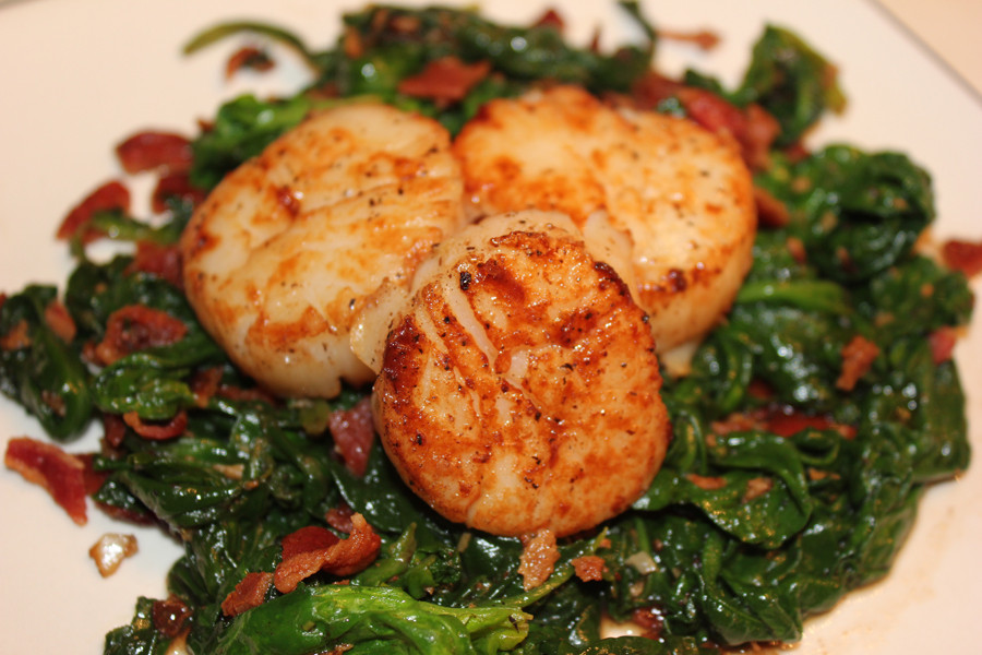 Spinach Side Dishes
 Spinach Bacon and Garlic Saute Side Dish Recipe Honey