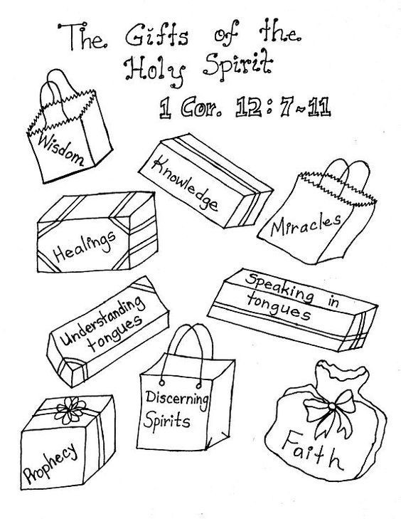 Spiritual Gifts For Kids
 Spiritual Gifts Partial printables