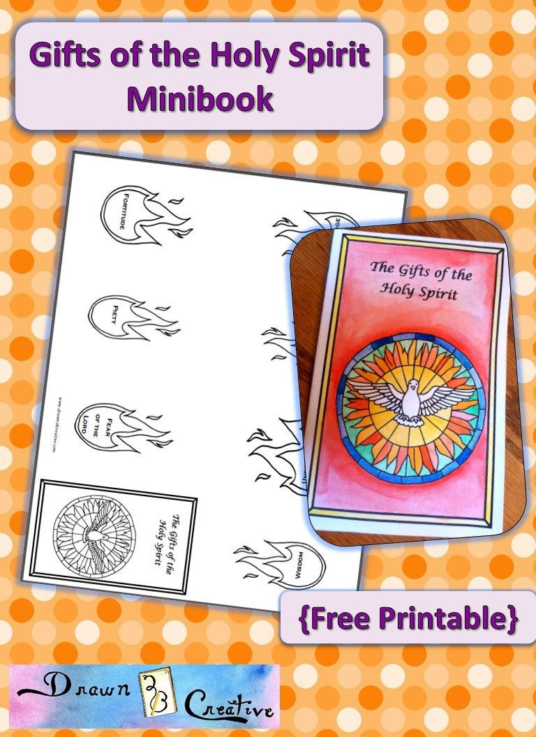 Spiritual Gifts For Kids
 Gifts of the Holy Spirit Minibook