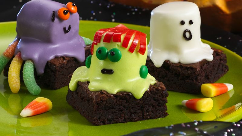 Spooky Halloween Desserts
 Spooky Brownies Recipe BettyCrocker