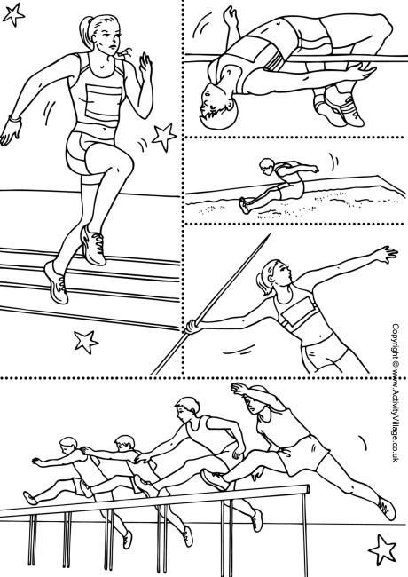 Sports Coloring Pages For Adults
 196 best images about Kleurplaten Sporten on Pinterest