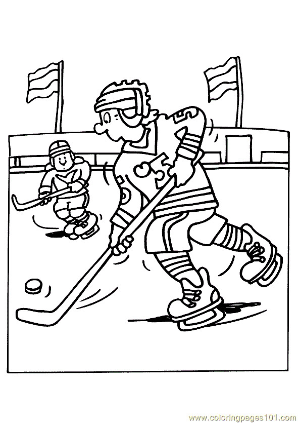 Sports Coloring Pages For Adults
 Winter Sports Coloring Page 05 printable coloring page for