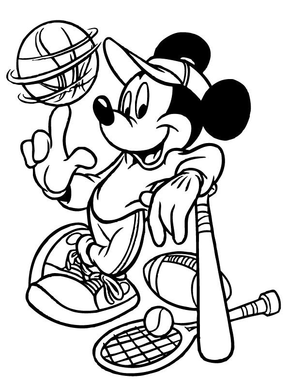 Sports Coloring Pages For Adults
 Alfa img Showing Sports Coloring Pages Goofy