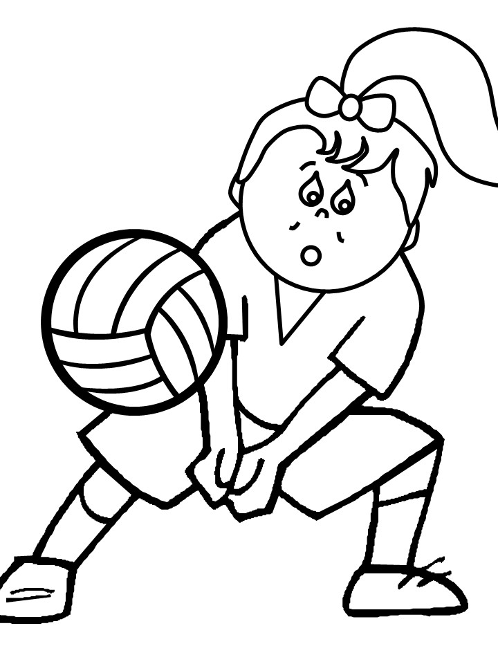 The 25 Best Ideas for Sports Coloring Pages for Girls - Home, Family ...