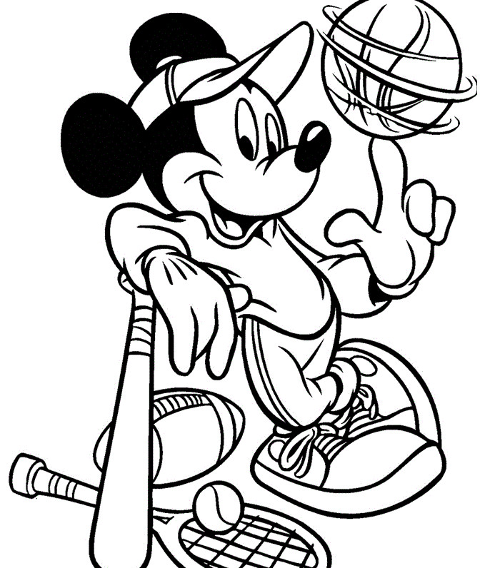 Sports Coloring Pages For Kids
 Free Printable Sports Coloring Pages For Kids