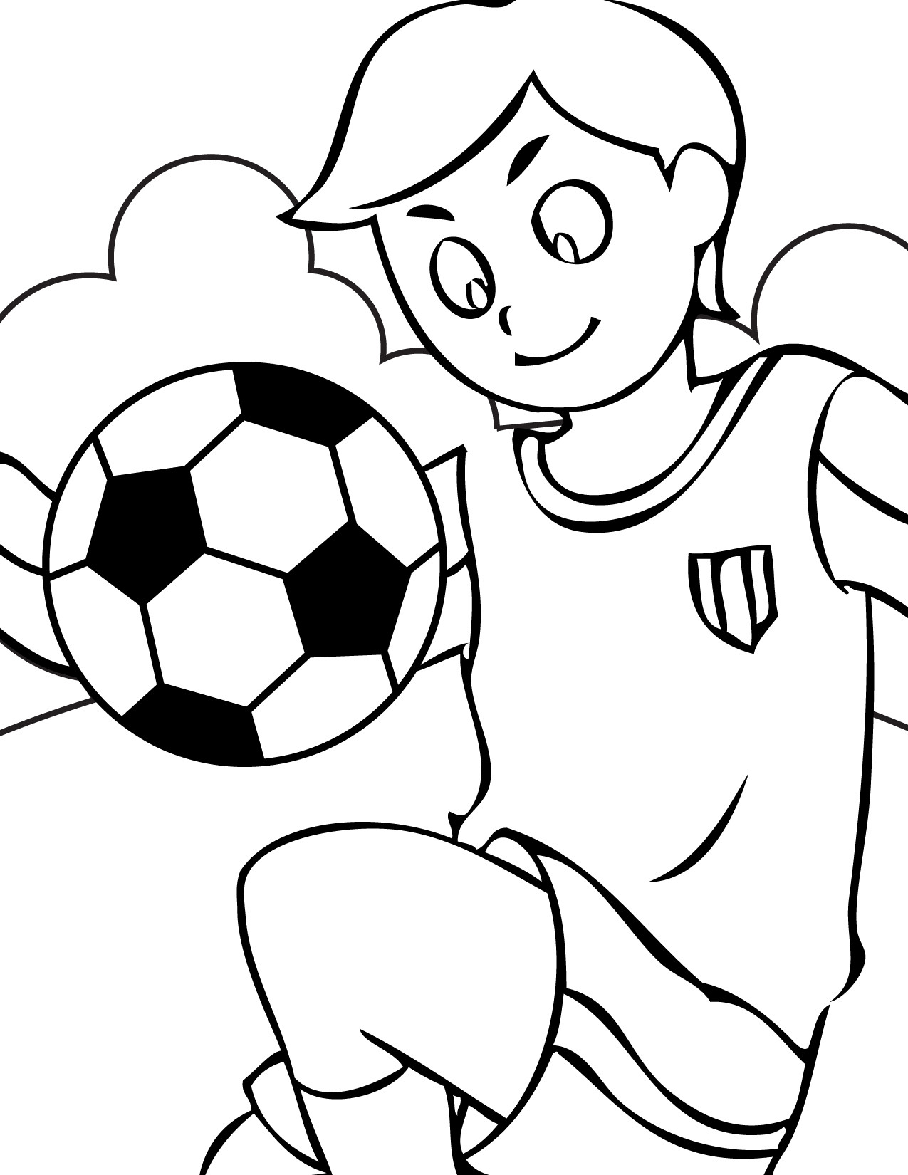 Sports Coloring Pages For Kids
 Free Printable Sports Coloring Pages For Kids