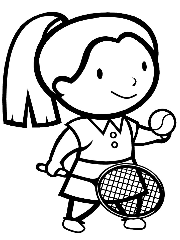 Sports Coloring Pages For Kids
 Coloring Pages Kids Playing Sports Coloring Home