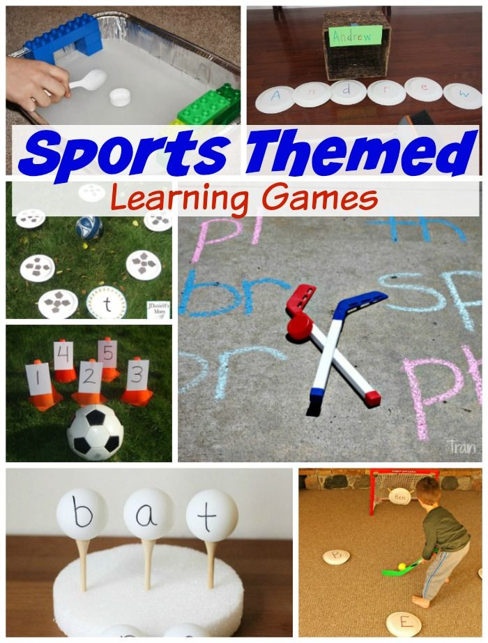 Sports Craft For Toddlers
 Sports Themed Learning Games