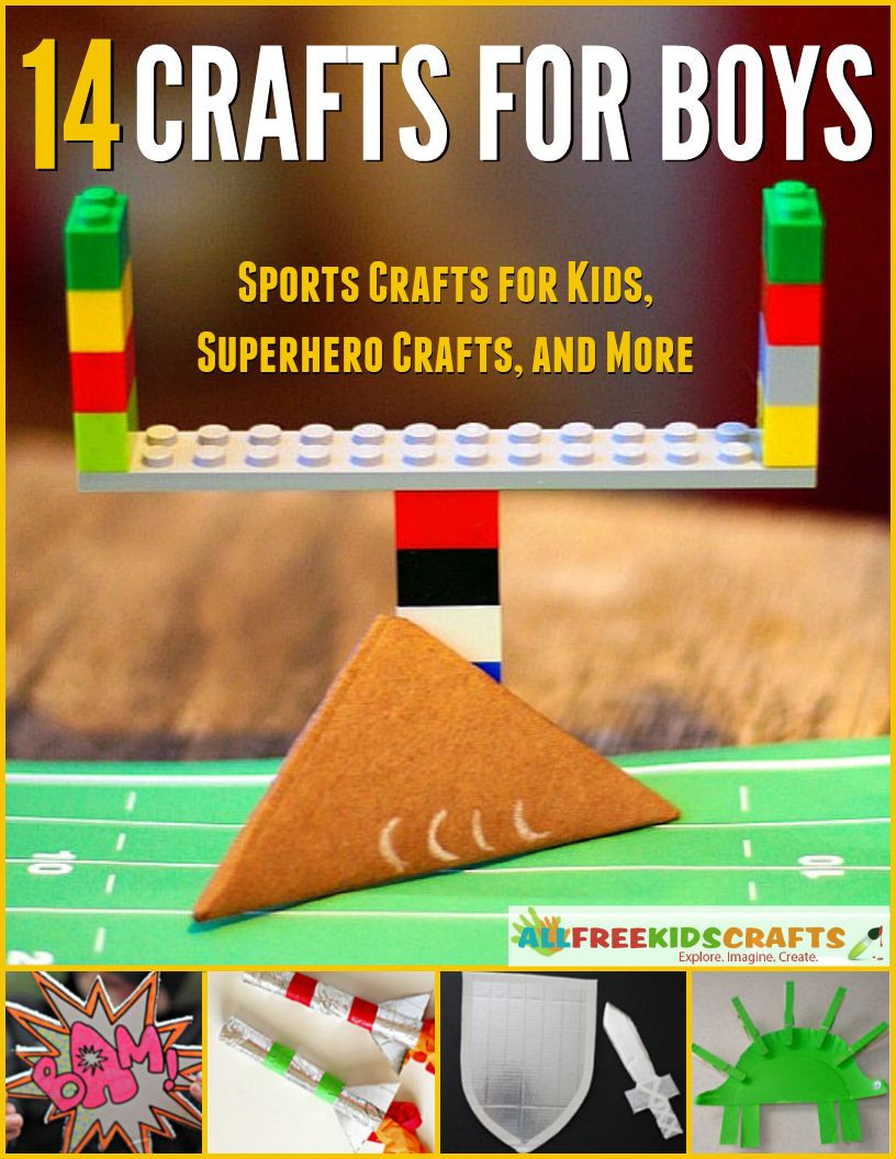 Sports Craft For Toddlers
 14 Crafts for Boys Sports Crafts for Kids Superhero