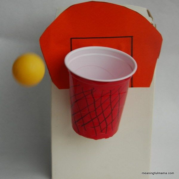 Sports Craft For Toddlers
 DIY Basketball Game Media Center