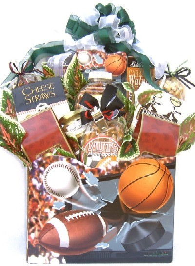 Sports Themed Gift Basket Ideas
 Sports Gift Basket