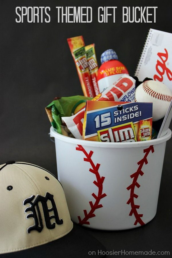 Sports Themed Gift Basket Ideas
 35 Creative DIY Gift Basket Ideas for This Holiday Hative