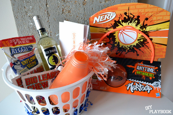 Sports Themed Gift Basket Ideas
 March Madness Themed Date Night DIY Playbook