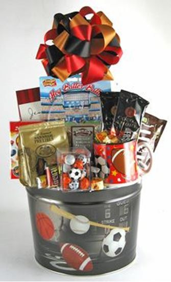Sports Themed Gift Basket Ideas
 All Star Sports TinCustom Gift Baskets Shipped or