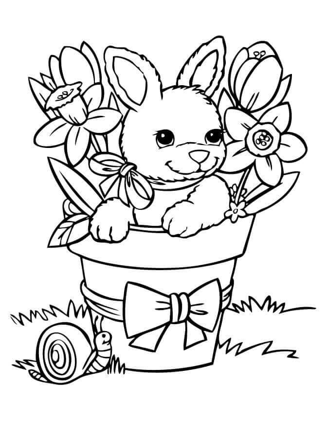 Spring Coloring Sheets For Kids
 35 Free Printable Spring Coloring Pages