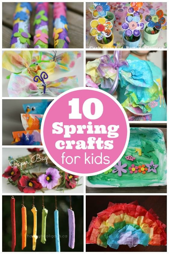 Spring Craft For Toddlers
 10 Easy Spring Crafts for Toddlers and Preschoolers