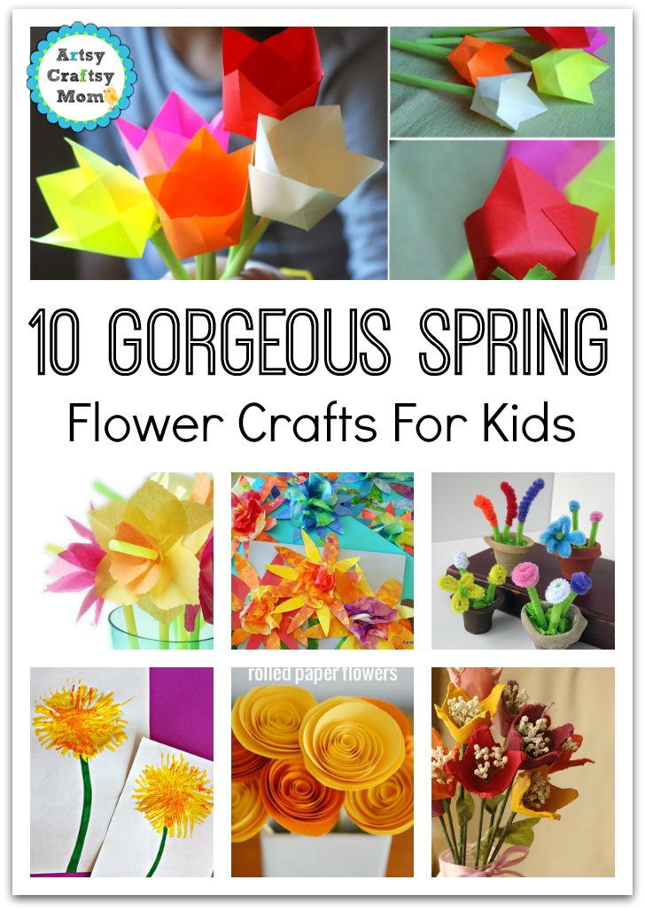 Spring Craft For Toddlers
 72 Fun Easy Spring Crafts for Kids Artsy Craftsy Mom