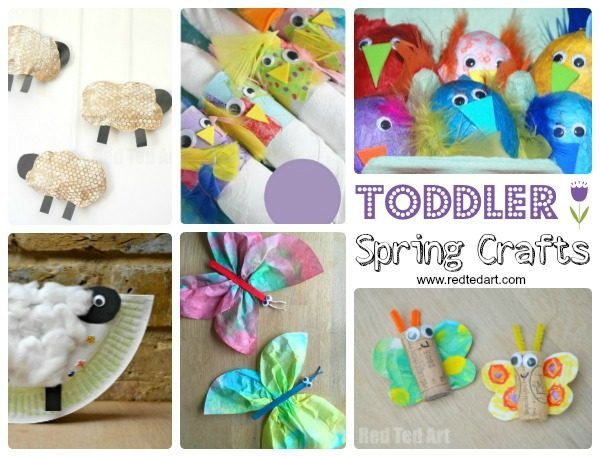 Spring Craft For Toddlers
 30 Cute Lamb & Sheep Crafts Red Ted Art