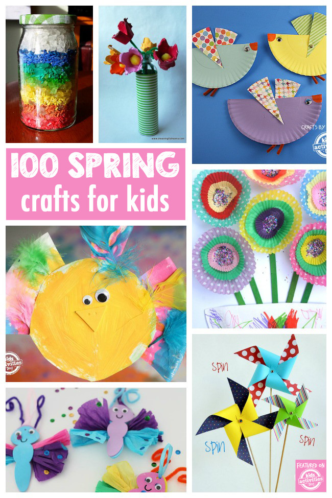 Spring Craft For Toddlers
 100 Gorgeous Spring Crafts To Ring in the Season