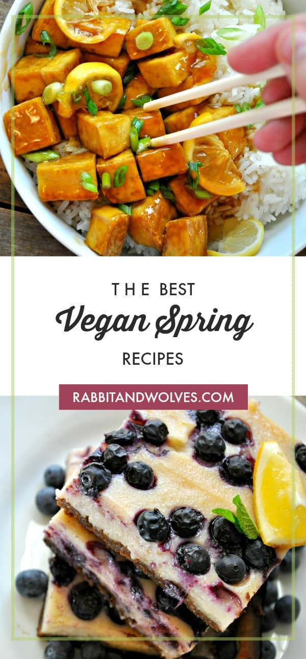 Spring Vegan Recipes
 The Best Vegan Spring Recipes Rabbit and Wolves