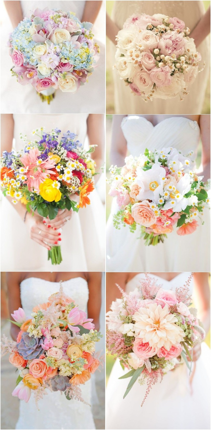 Spring Wedding Flowers
 2017 Spring Wedding Color and Ideas