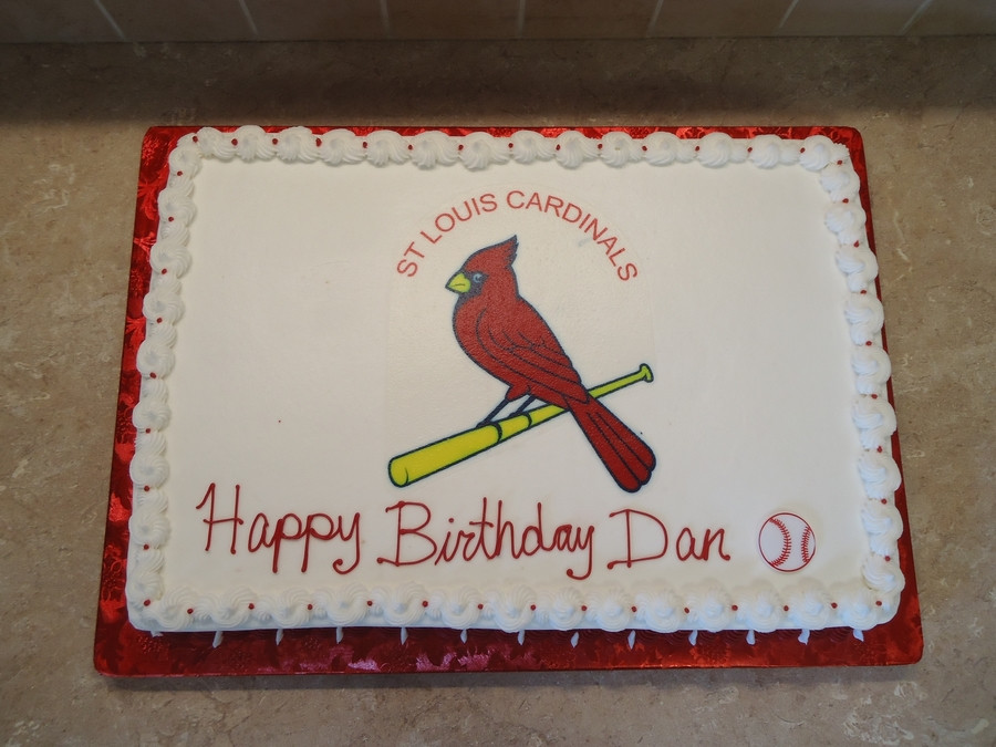 St Louis Birthday Cakes
 St Louis Cardinals Birthday Cake CakeCentral