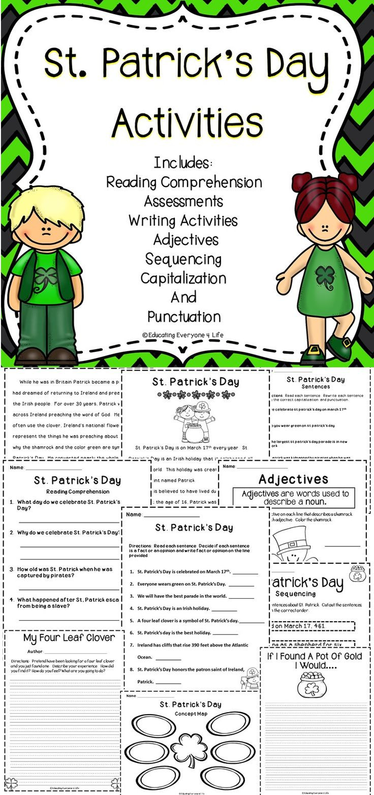 St Patrick Day Activities
 17 best images about St Patrick s Day on Pinterest