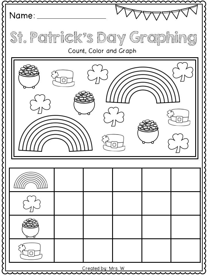 St Patrick Day Activities
 Crafts Actvities and Worksheets for Preschool Toddler and