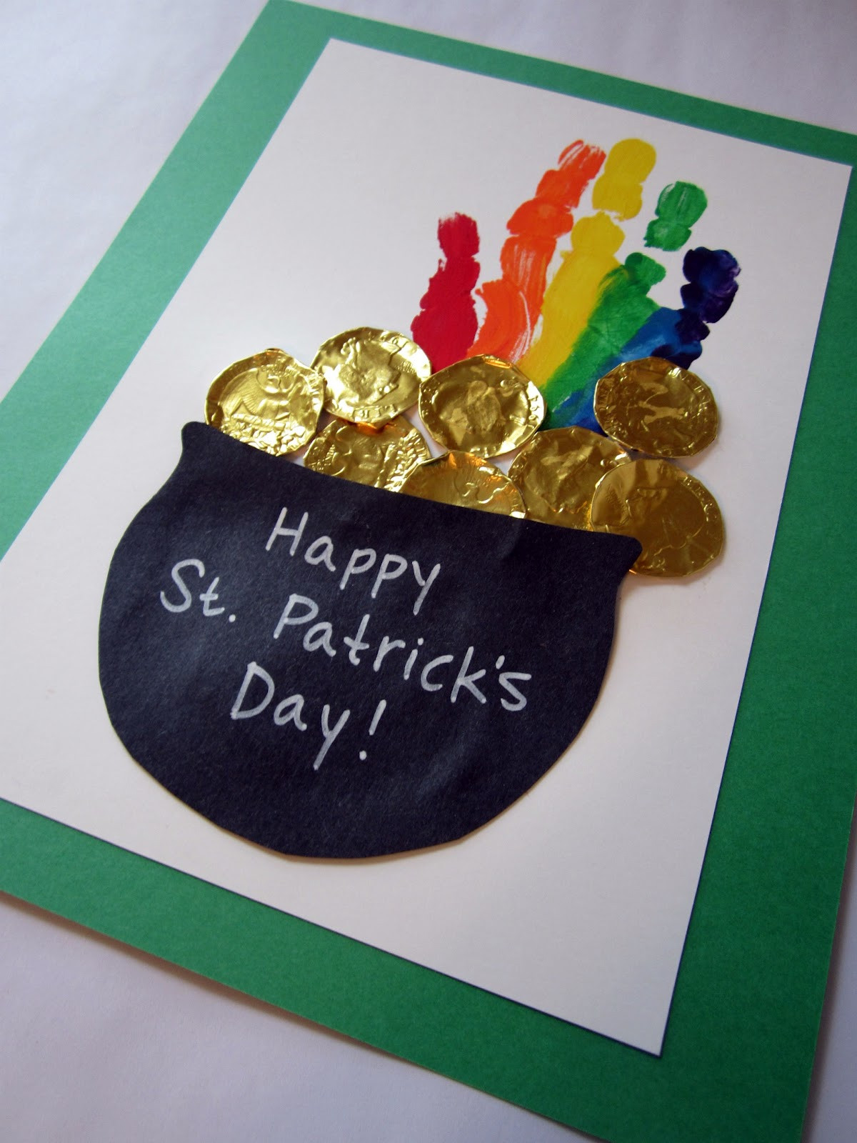 St Patrick Day Art Activities
 St Patrick’s Day Handprint Rainbow