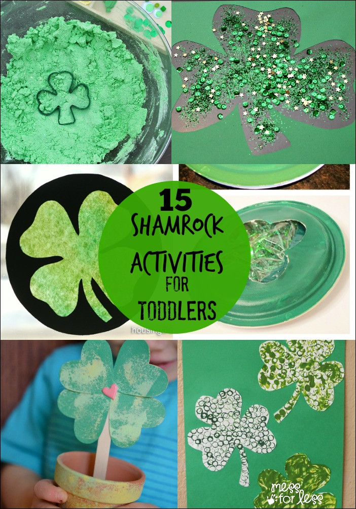 St Patrick Day Art Activities
 15 Shamrock Activities for Toddlers
