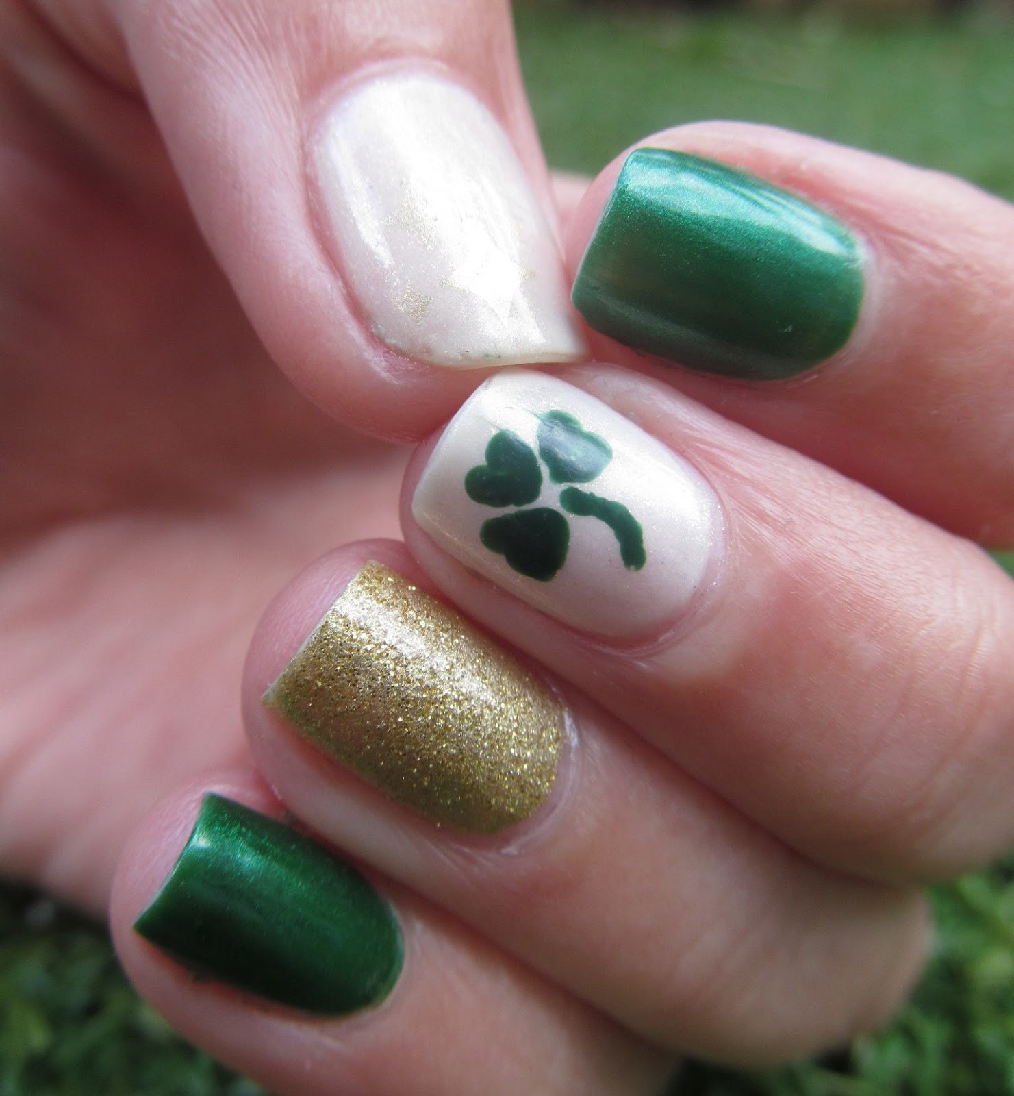 St Patrick Day Nail Designs
 Just For Fun My St Patrick s Day Nails