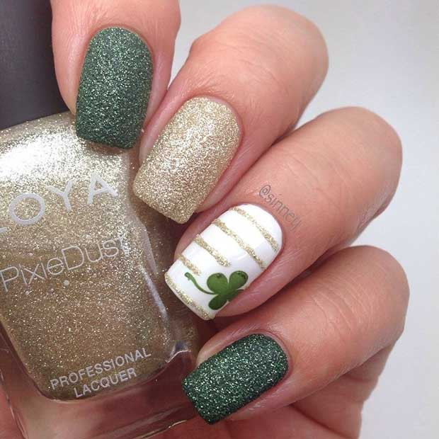 St Patrick Day Nail Designs
 19 Glam St Patrick s Day Nail Designs from Instagram