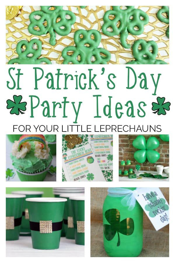 St Patrick Day Party Ideas
 DIY St Patrick s Day Party Ideas for Kids