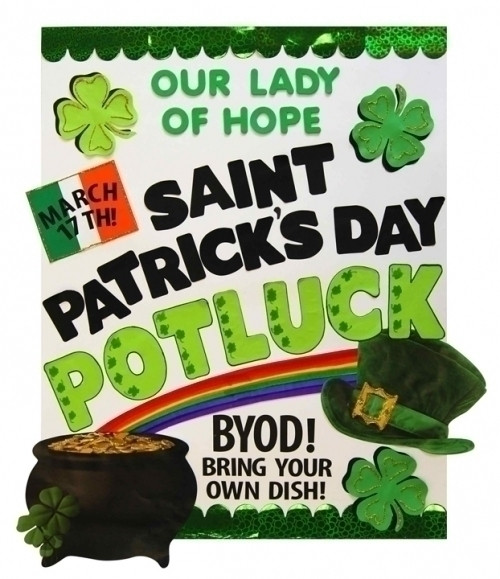 St Patrick Day Potluck Ideas
 Make a St Patrick s Day Potluck Poster