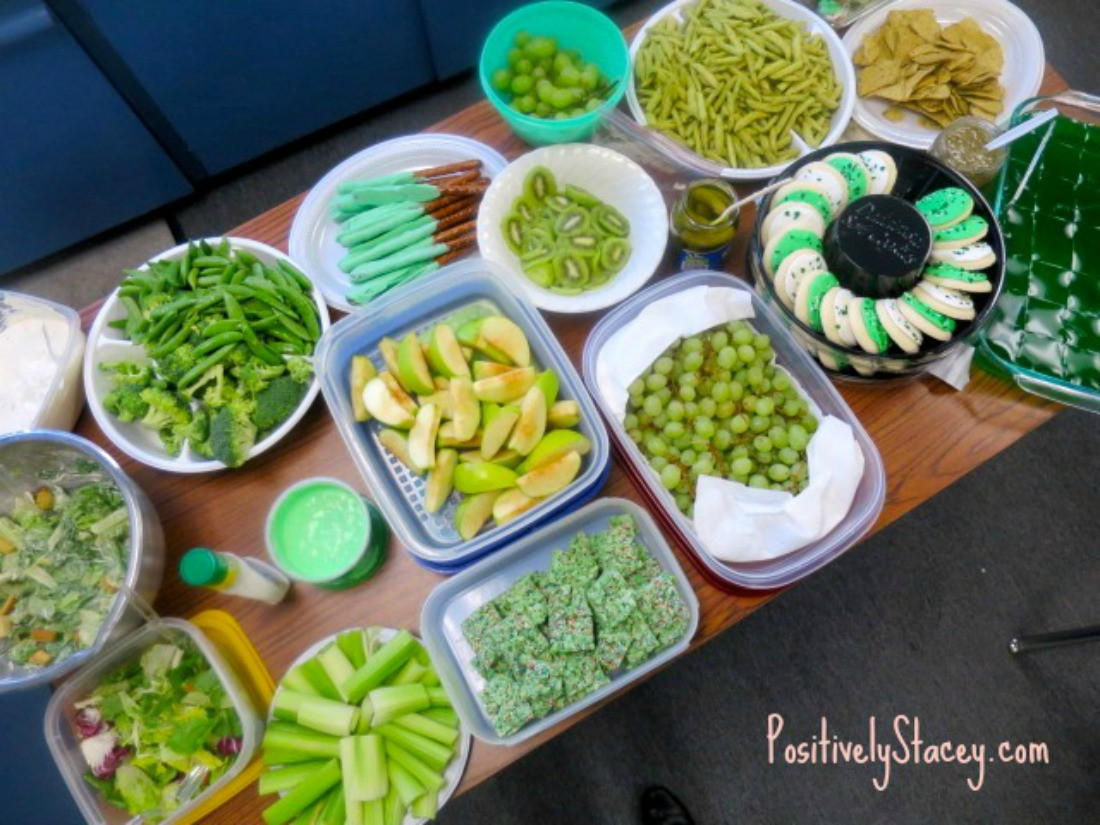 St Patrick Day Potluck Ideas
 A St Patrick s Day Green Potluck in the Classroom