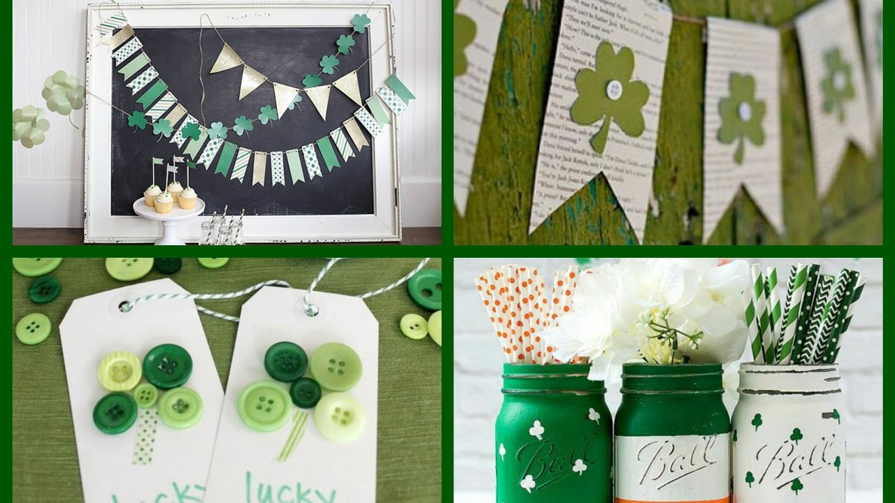 St Patrick's Day Decoration Ideas
 St Patricks Day Decor Ideas DIY Saint Patrick Day Crafts
