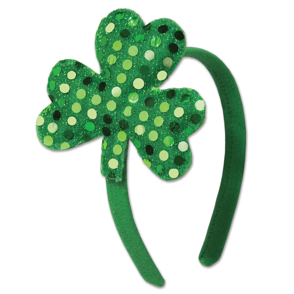 St Patrick'S Day Dessert
 1 ST PATRICK S DAY Party ACCESSORY Green Sequin Shamrock