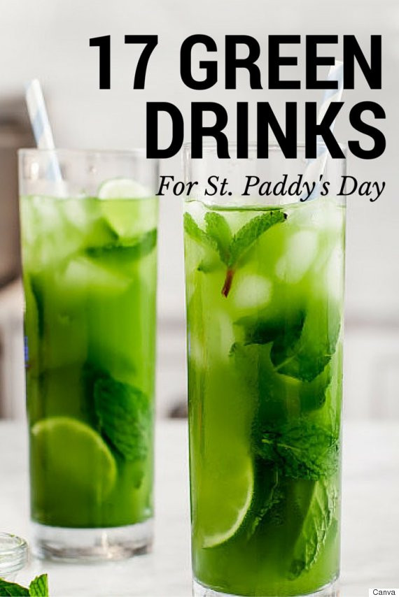 St Patrick's Day Drink Ideas
 Green Drink Recipes 17 Delicious Recipes For St Patrick