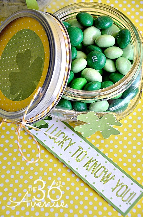 St Patrick's Day Drink Ideas
 St Patrick s Day Free Printable and Gift Idea The 36th