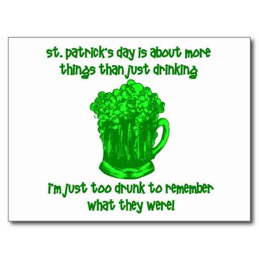 St Patrick's Day Drinking Quotes
 Irish Drinking Quotes QuotesGram
