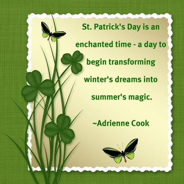 St Patrick's Day Drinking Quotes
 15 St Patricks Day Quotes