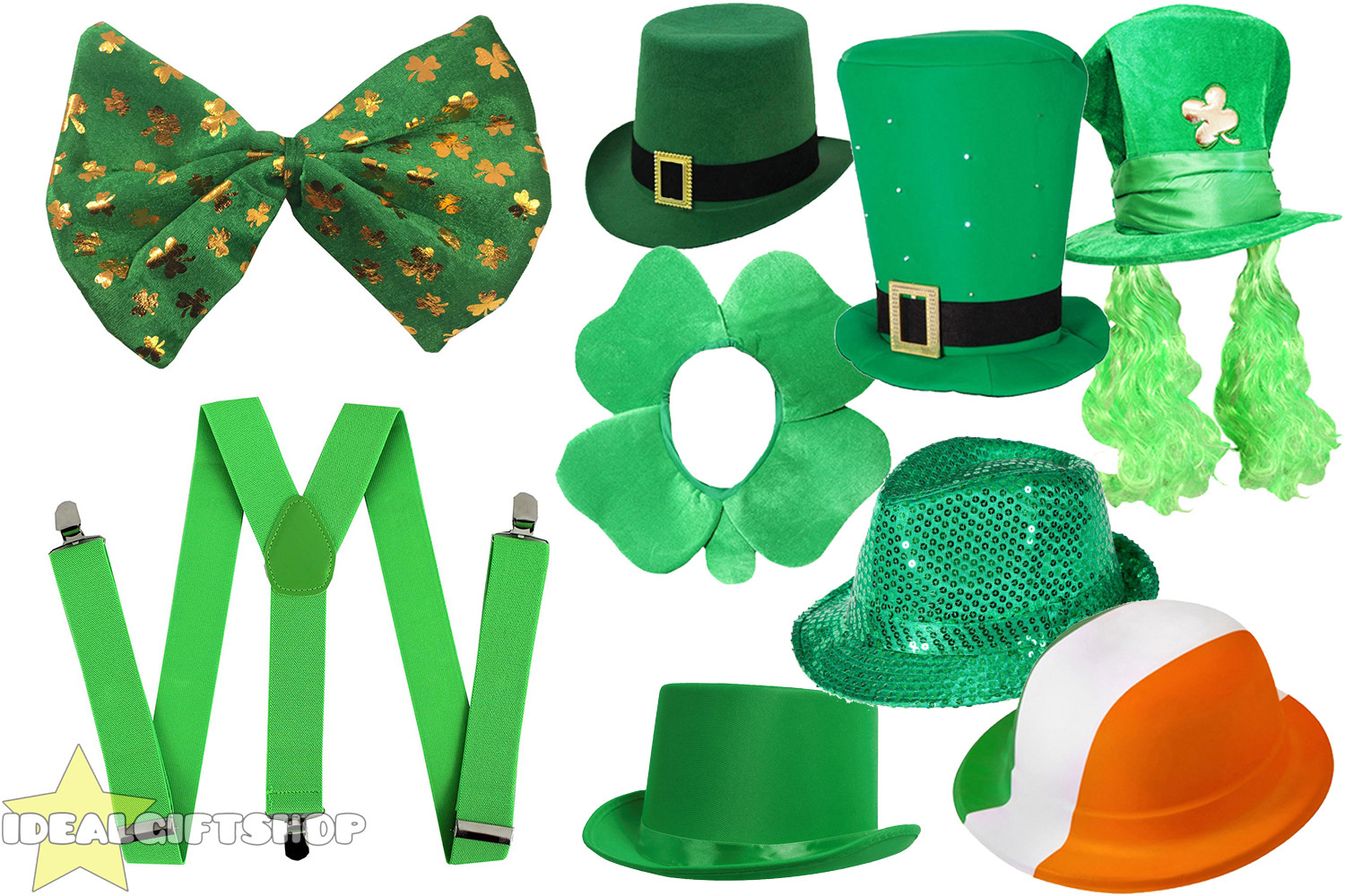St. Patrick's Day Gifts
 IRISH ST PATRICK S DAY CHOOSE YOUR SET FANCY DRESS GREEN