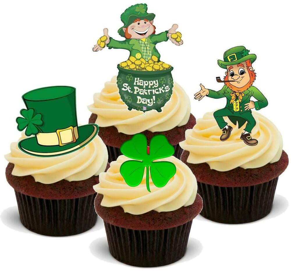 St. Patrick's Day Gifts
 NOVELTY ST PATRICK S DAY MIX ONE 12 STAND UP Edible Cake